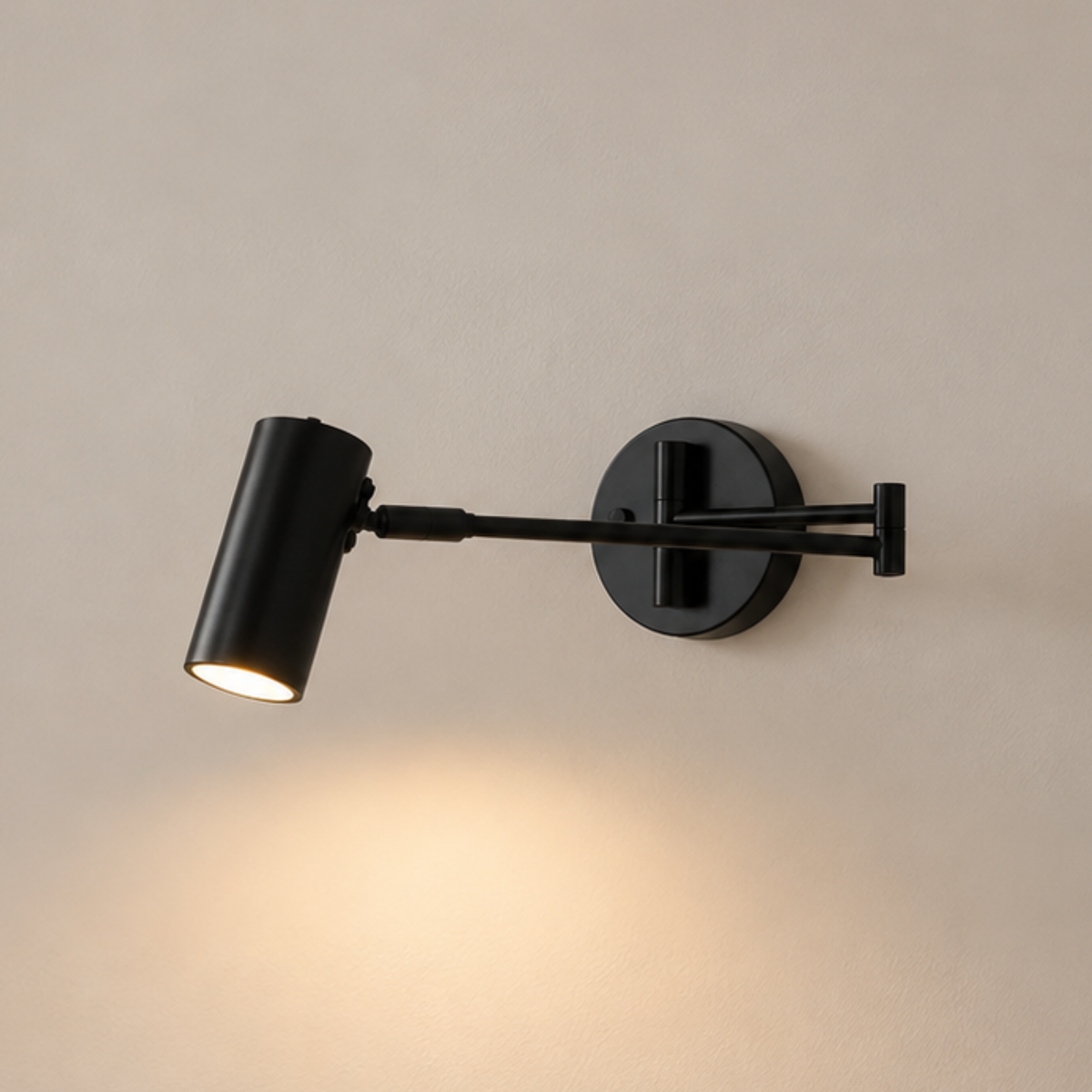 Adjustable Swing Arm Wall Light