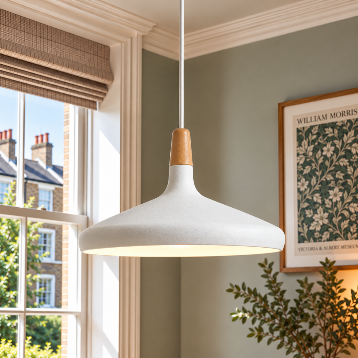 Nordic Wood Pendant Light