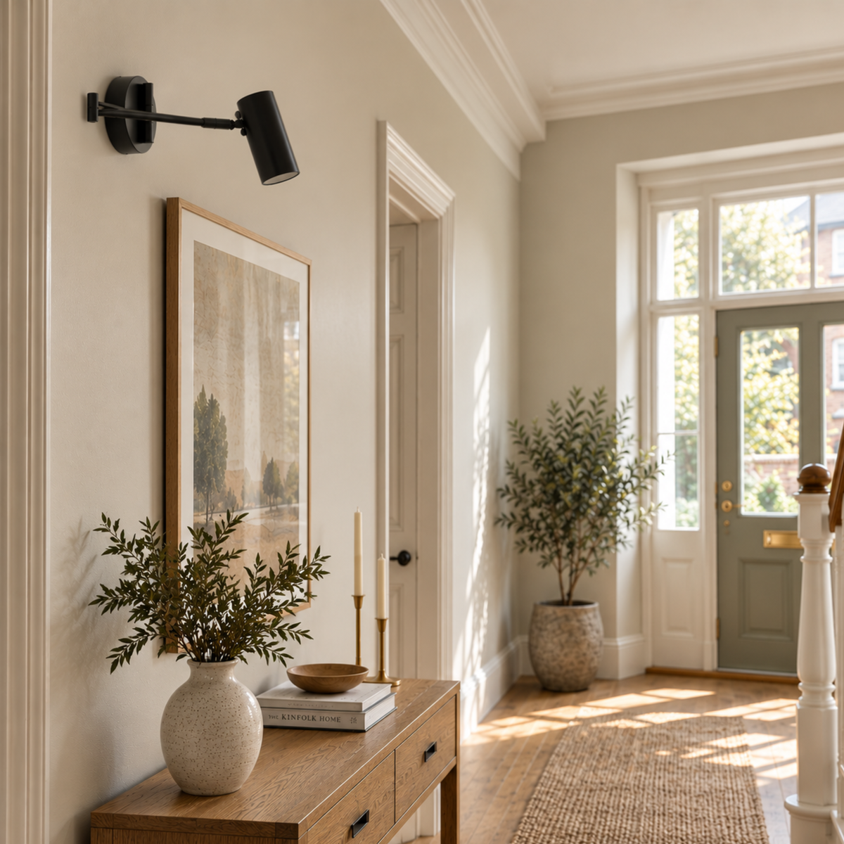 Adjustable Swing Arm Wall Light