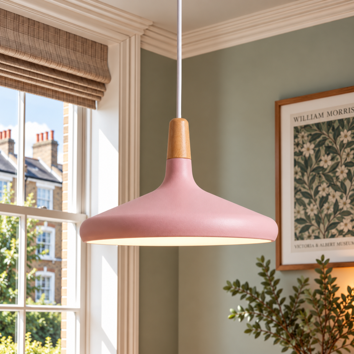 Nordic Wood Pendant Light
