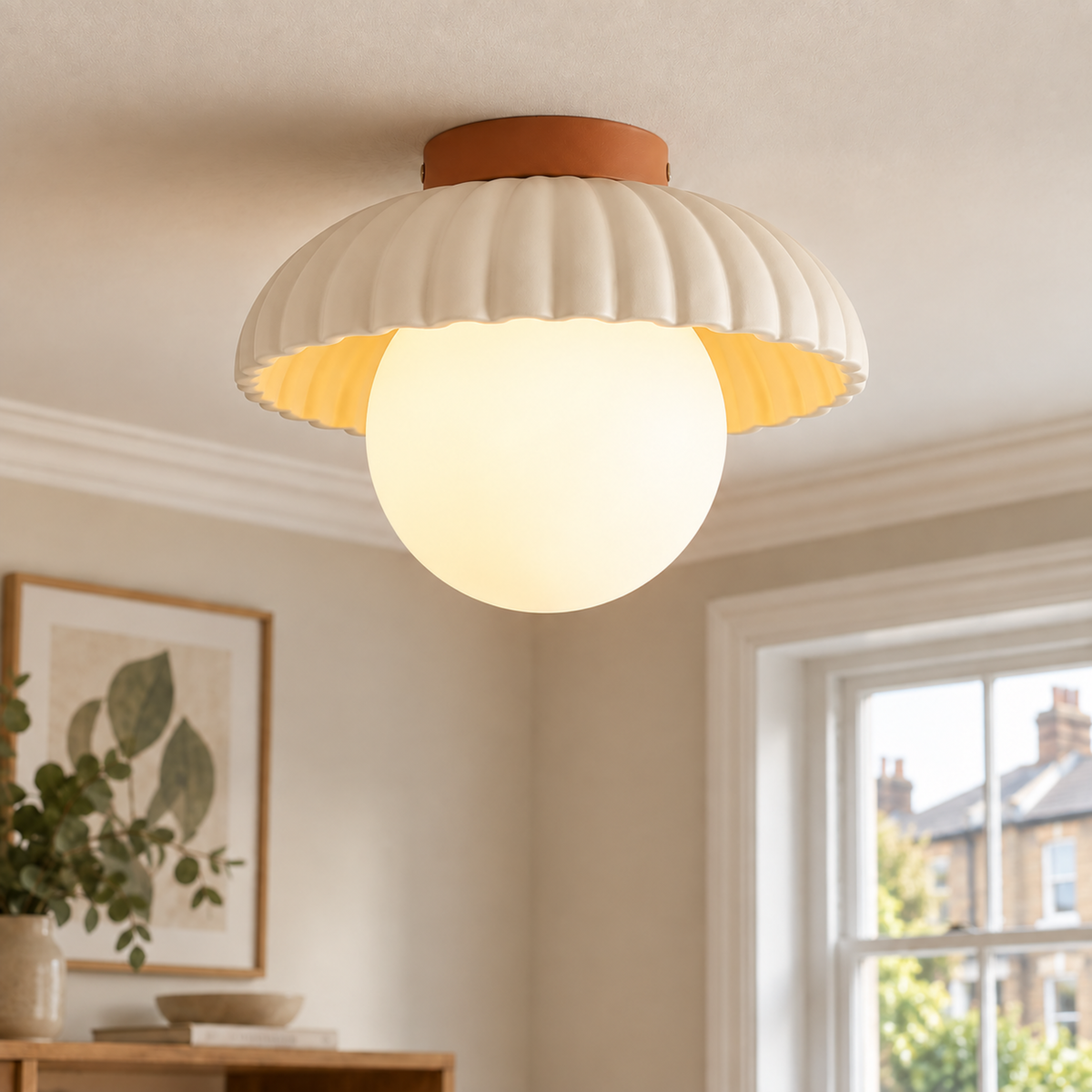 Modern Flush Mount LED Ceiling Light