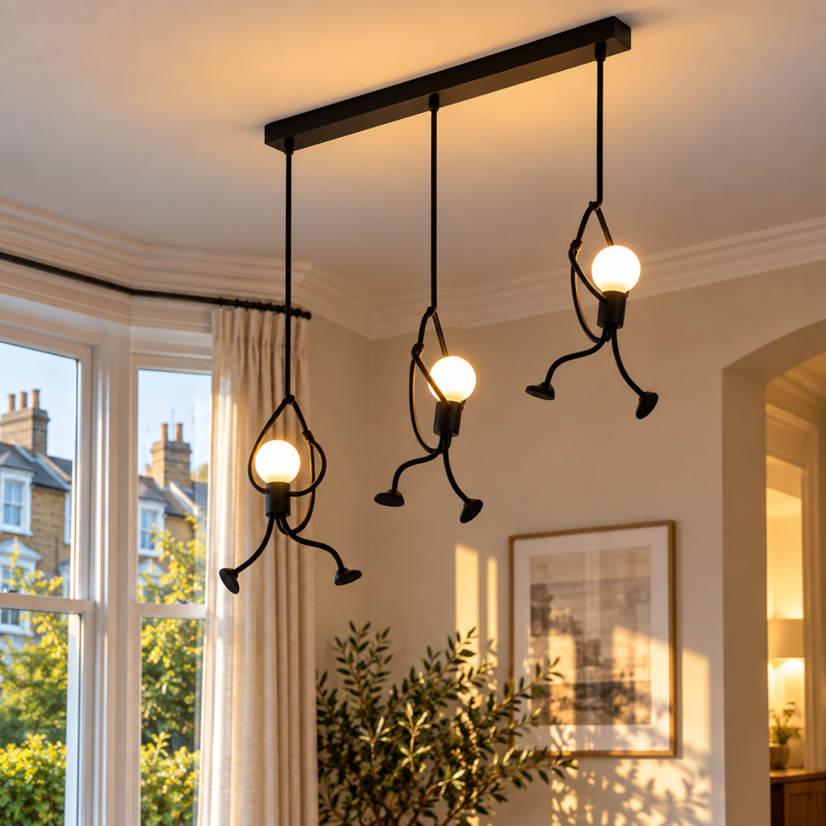 Modern Iron Pendant Light
