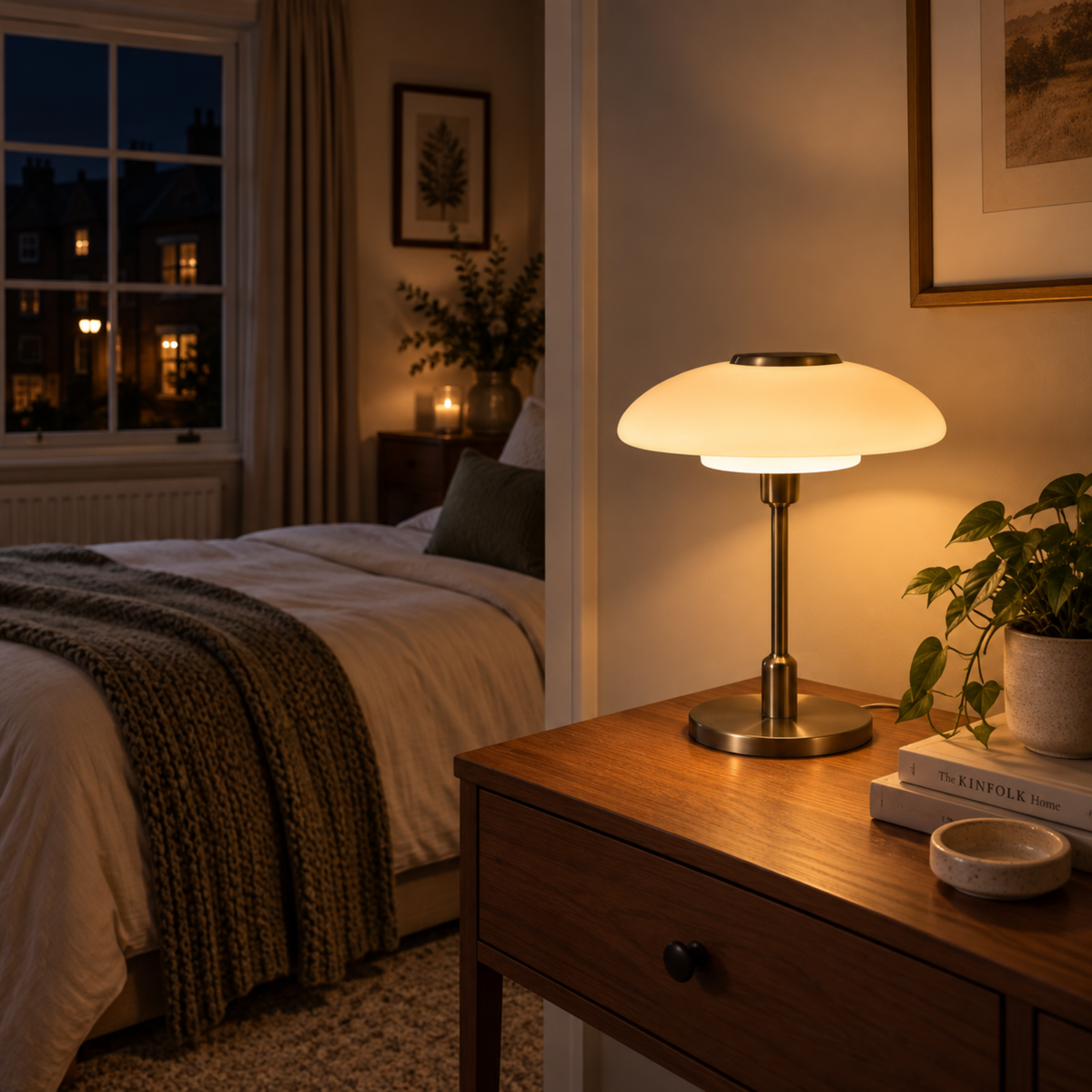 Modern Bauhaus Danish Table Lamp
