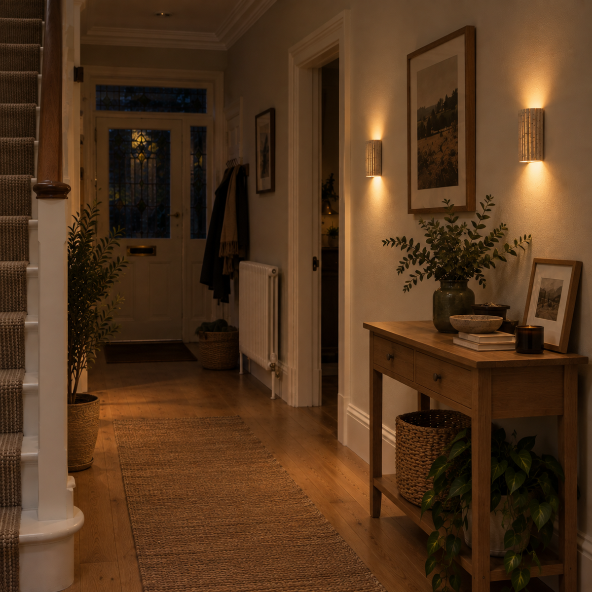 Natural Travertine Stone Wall Light
