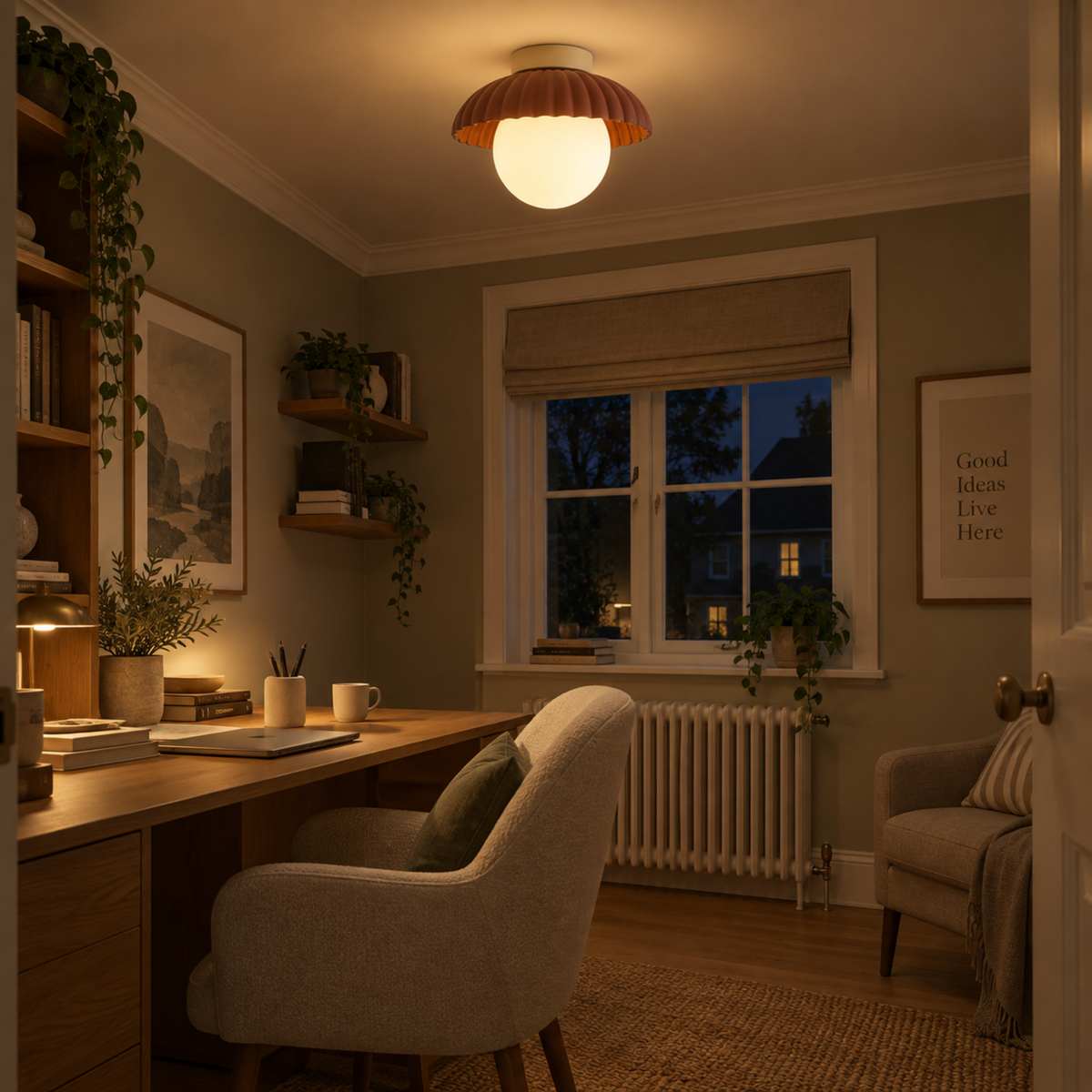 Modern Flush Mount LED Ceiling Light