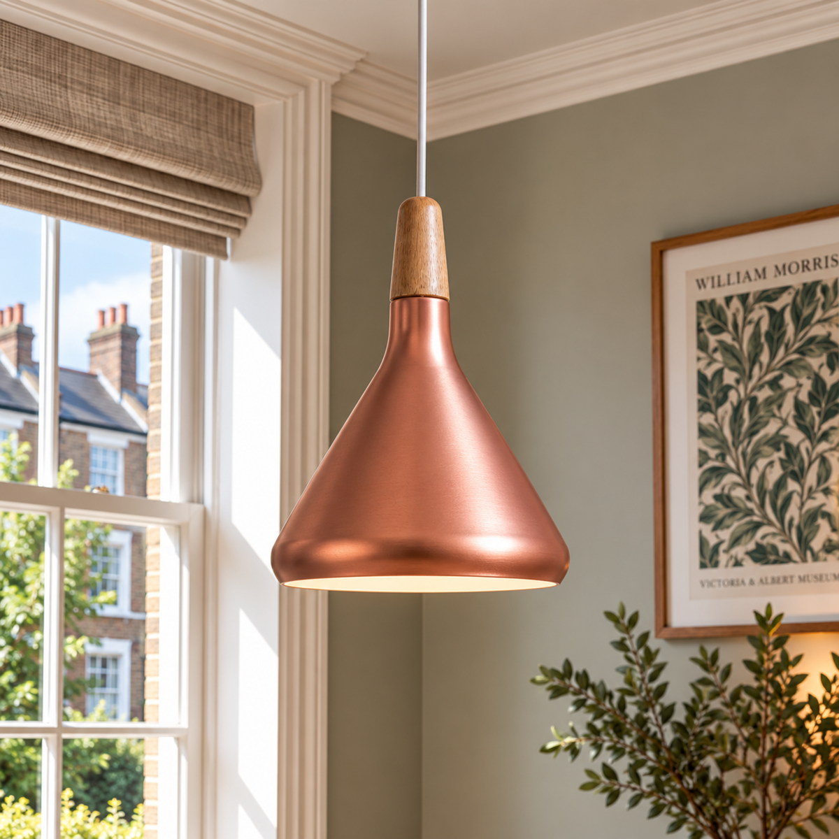 Nordic Wood Pendant Light