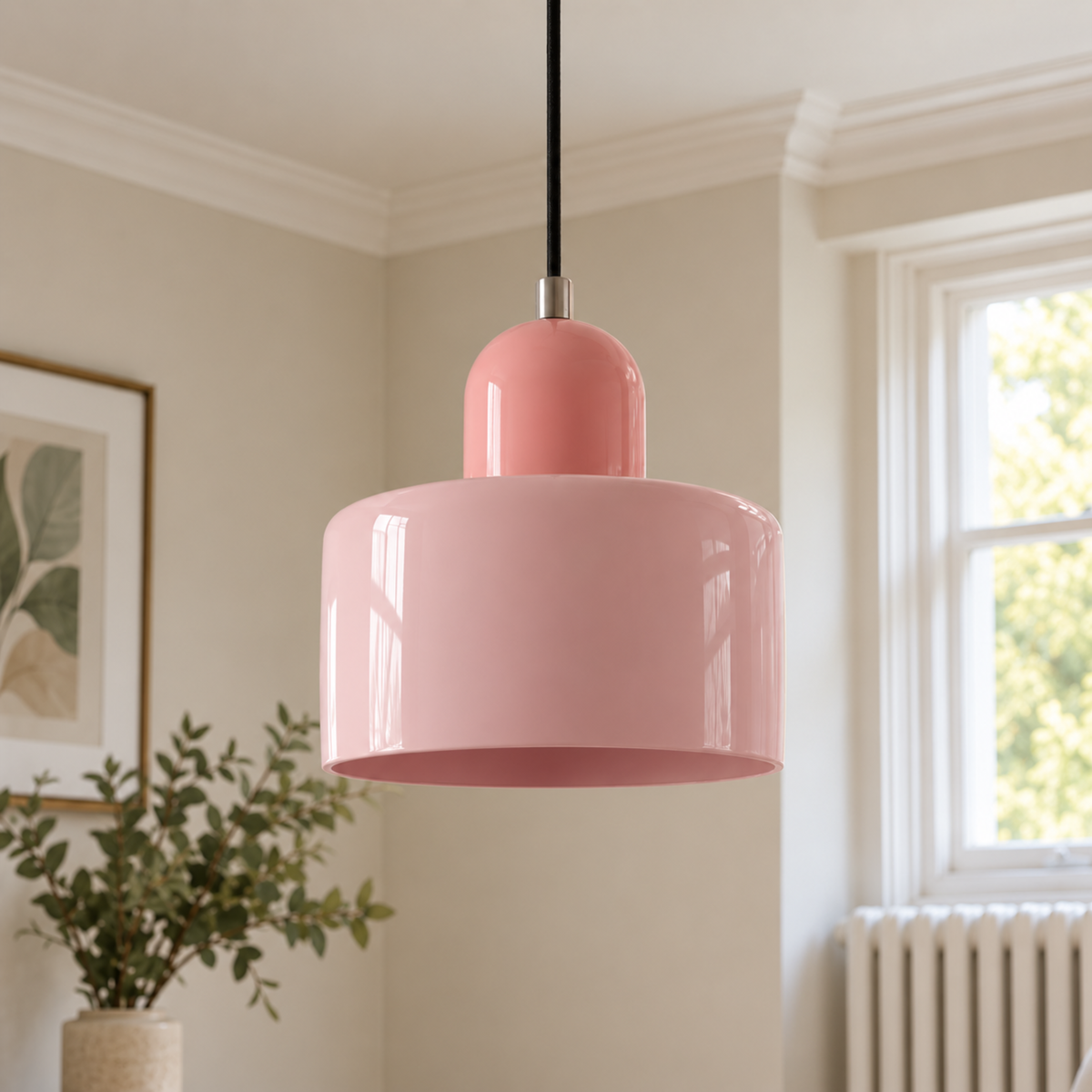 Halo Glass Pendant Light