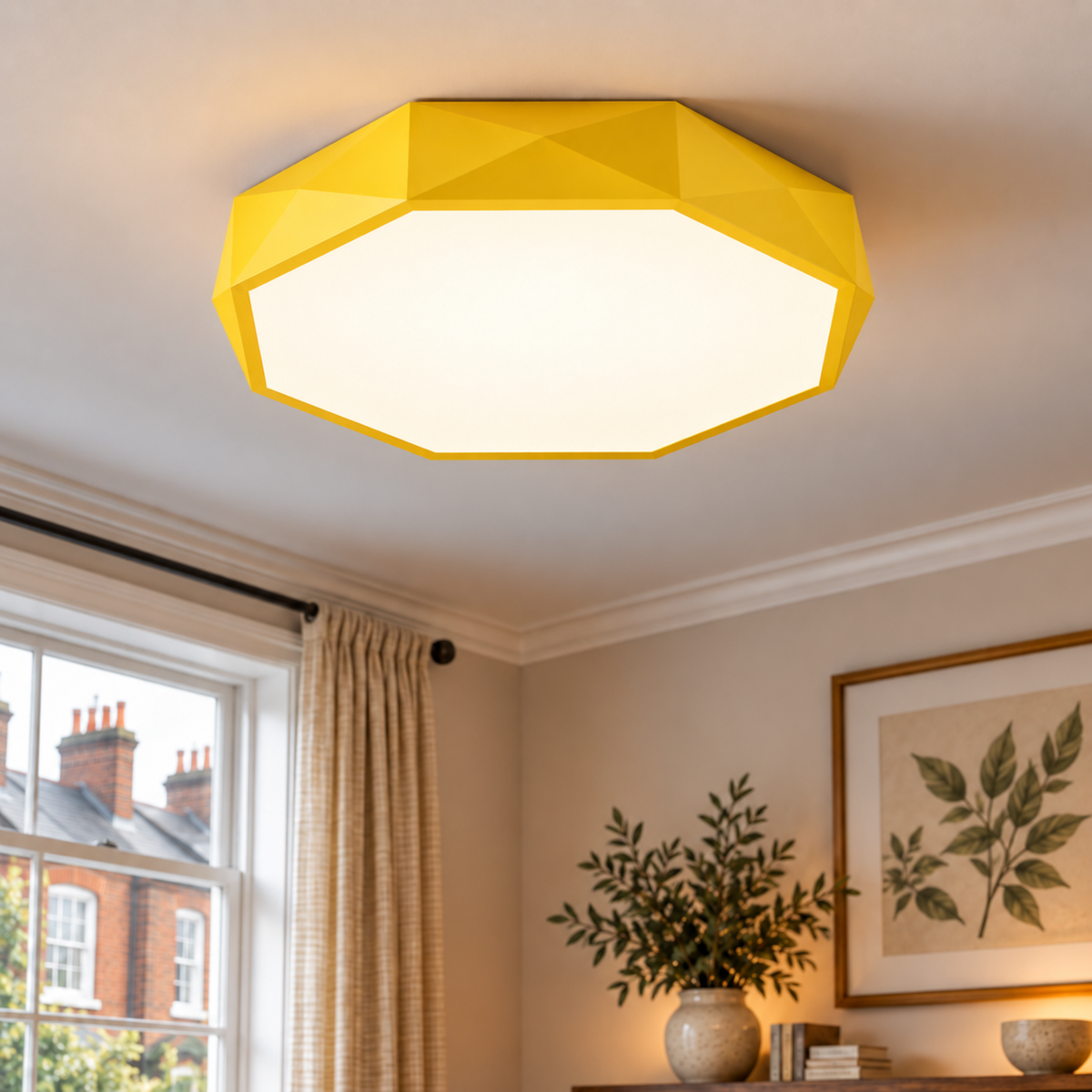 Modern Abstract Scandinavian Ceiling Light