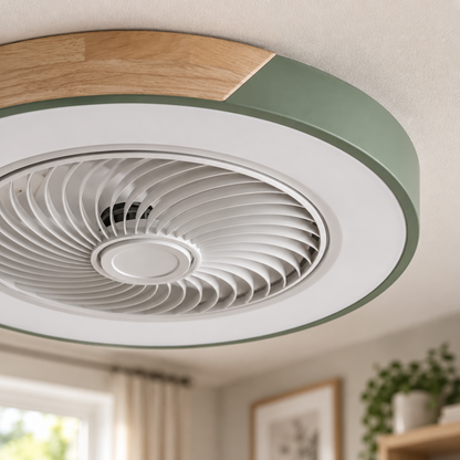 Quiet Ceiling Fan with LED Light