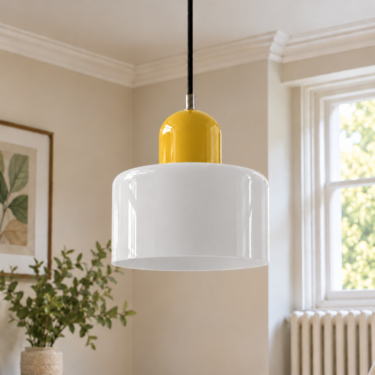 Halo Glass Pendant Light