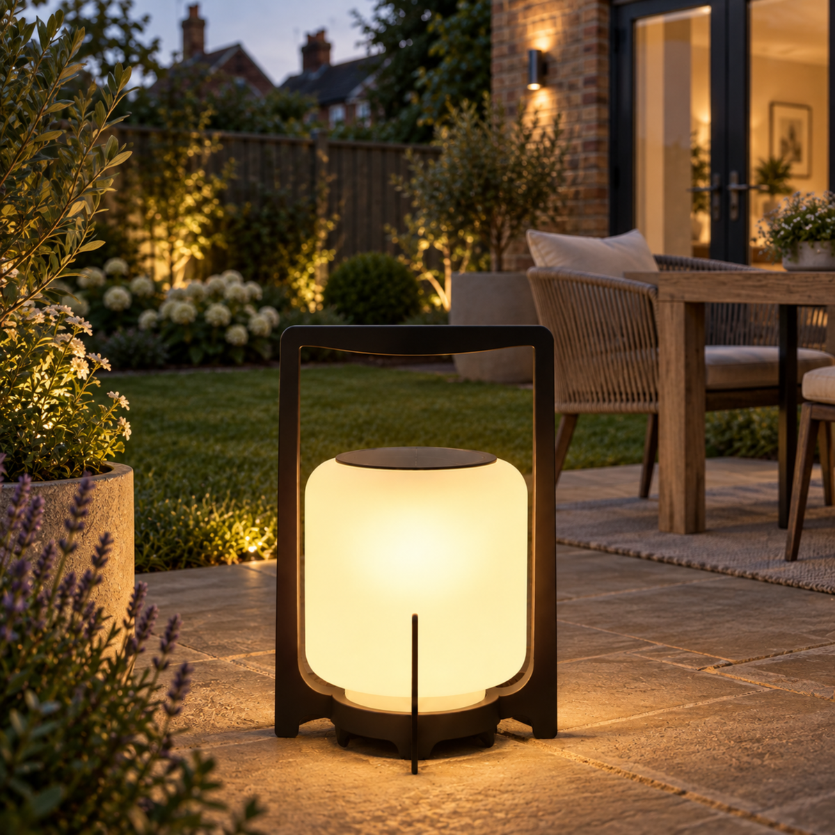 LED Solar Outdoor Lantern