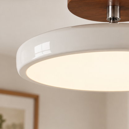 Round Retro Ceiling Light