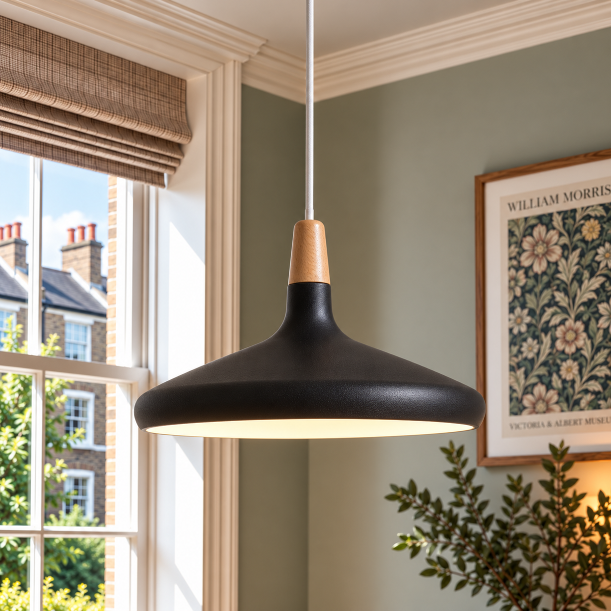 Nordic Wood Pendant Light