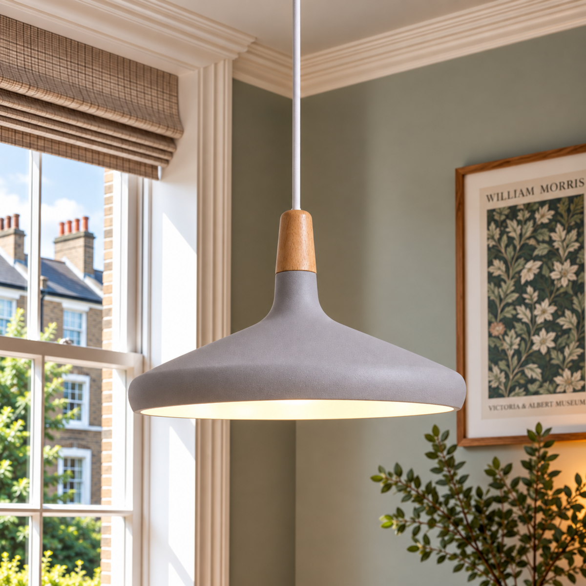 Nordic Wood Pendant Light