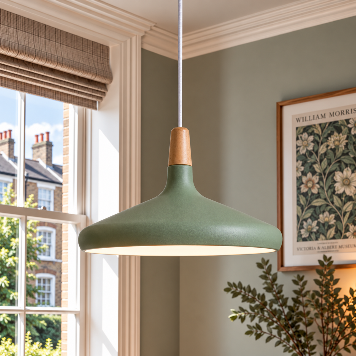 Nordic Wood Pendant Light