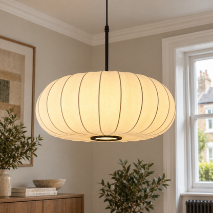 Verona Silk LED Pendant Light