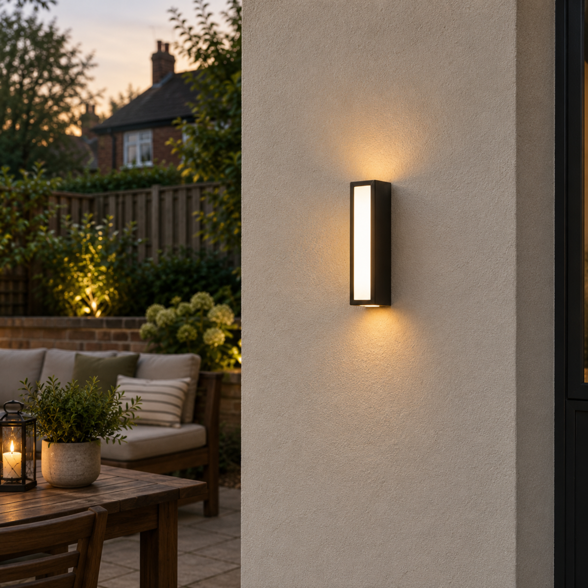 Rectangular LED Wall Light
