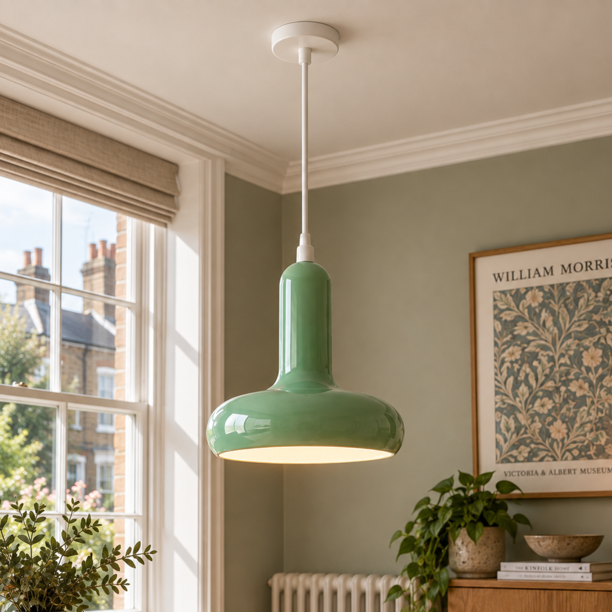 Modern Nordic Mushroom Pendant Light