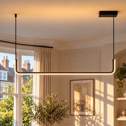 Modern LED Strip Pendant Light