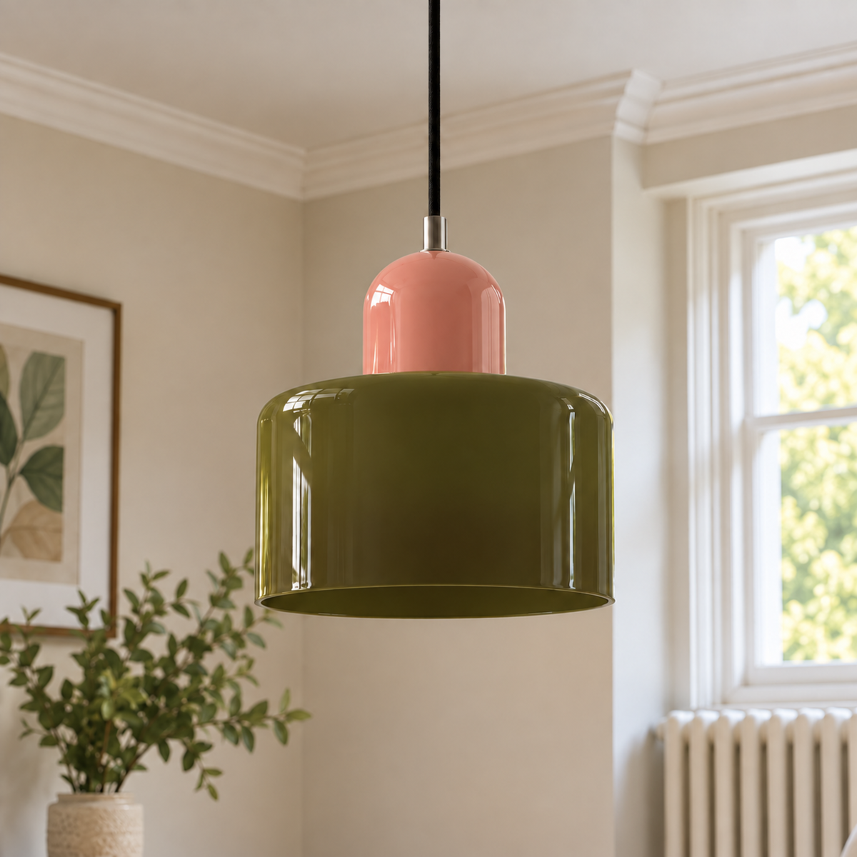Halo Glass Pendant Light