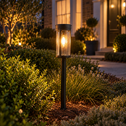 Solar-Powered Outdoor Light