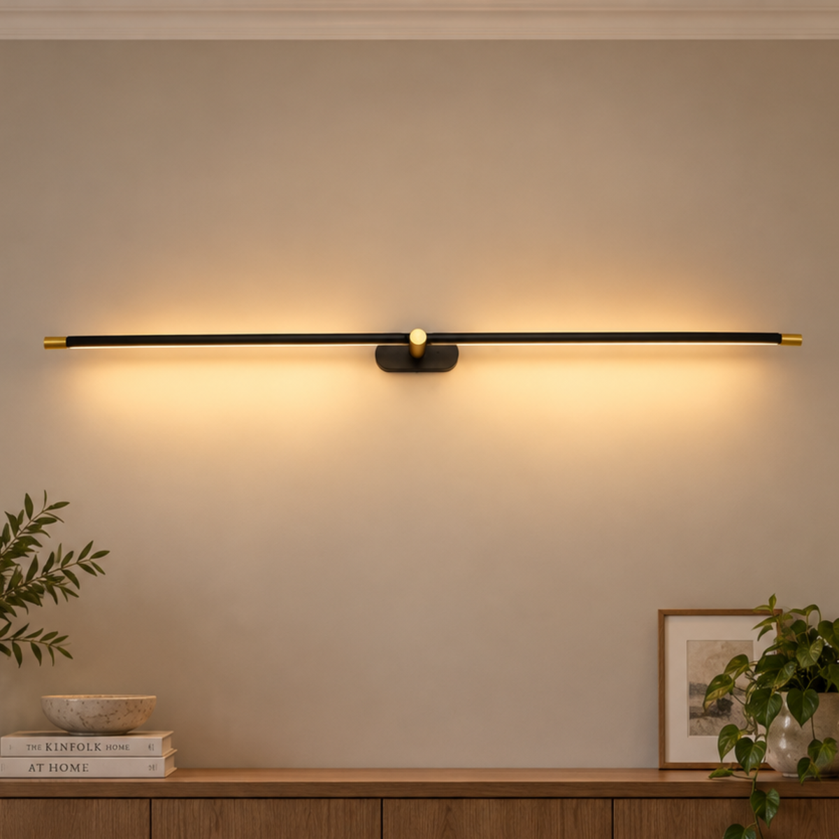 Modern StripBeam Metal Wall Light