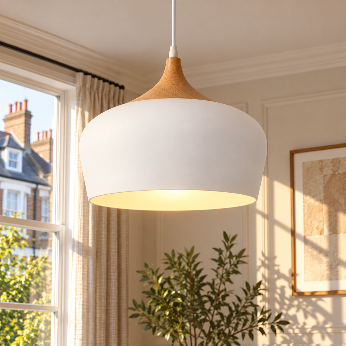 Modern Vintage Pendant Light