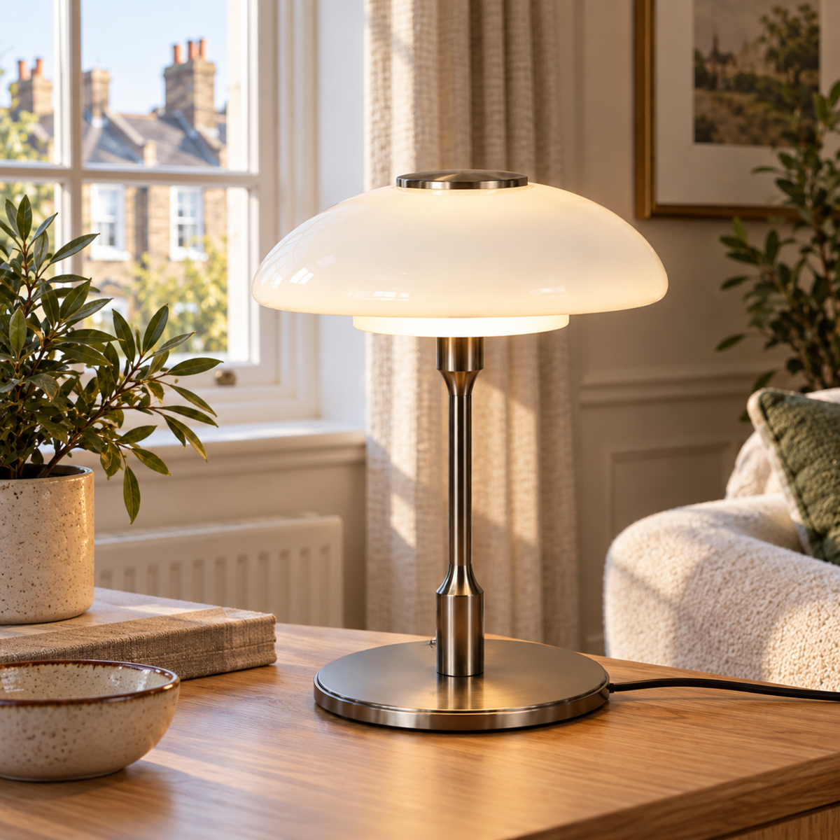Modern Bauhaus Danish Table Lamp