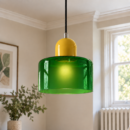 Halo Glass Pendant Light