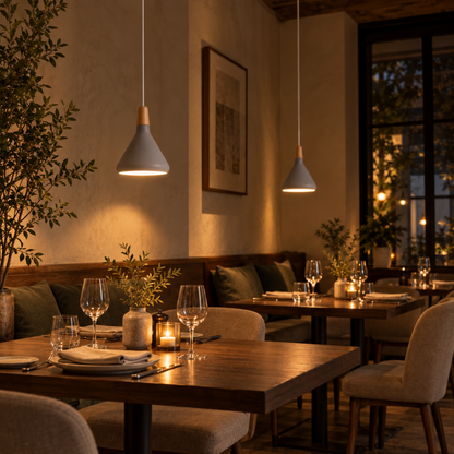 Nordic Wood Pendant Light