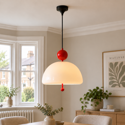Avant-Garde Bauhaus Glass Pendant Light