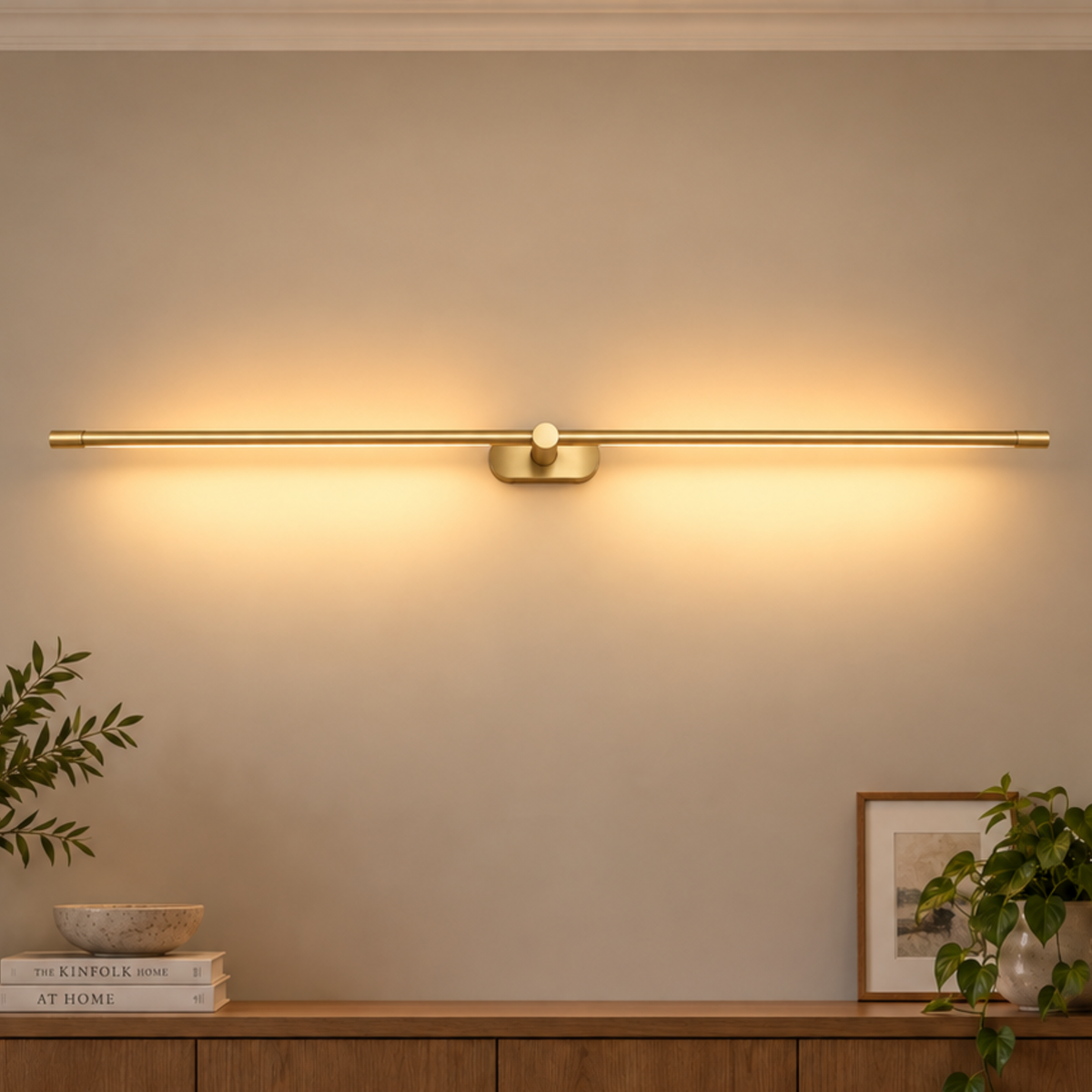 Modern StripBeam Metal Wall Light