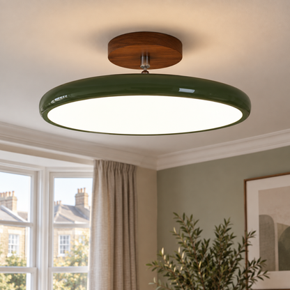 Round Retro Ceiling Light