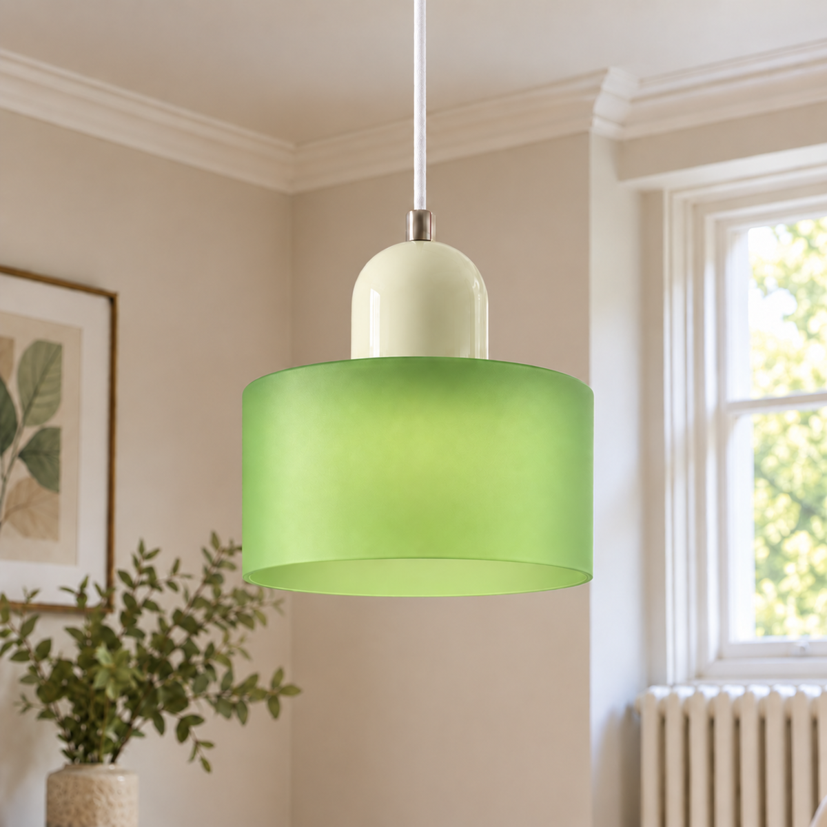Halo Glass Pendant Light