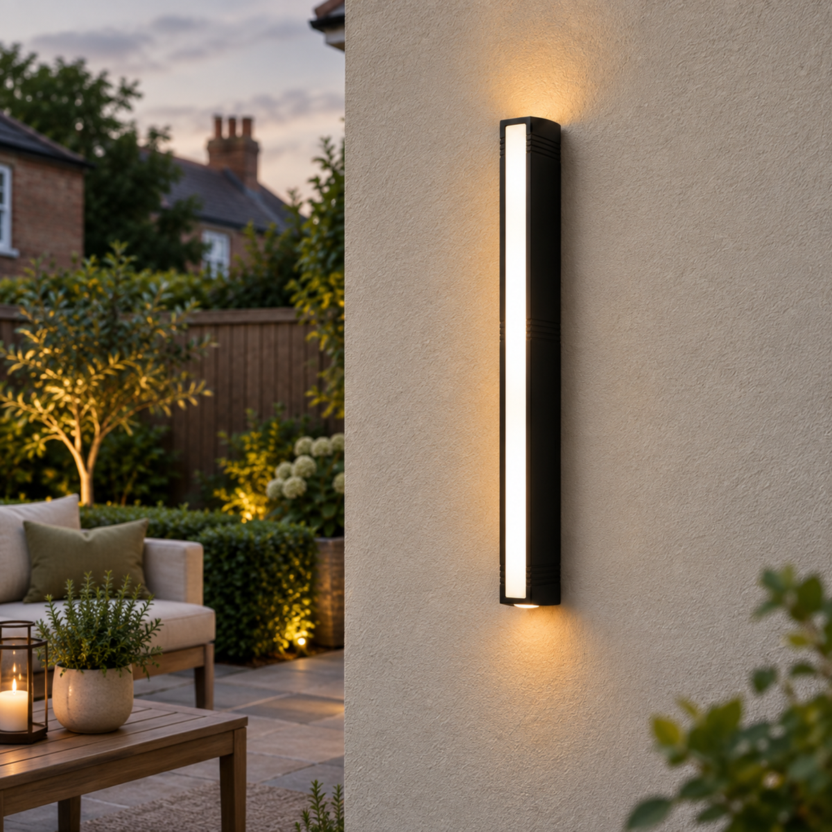 Rectangular LED Wall Light