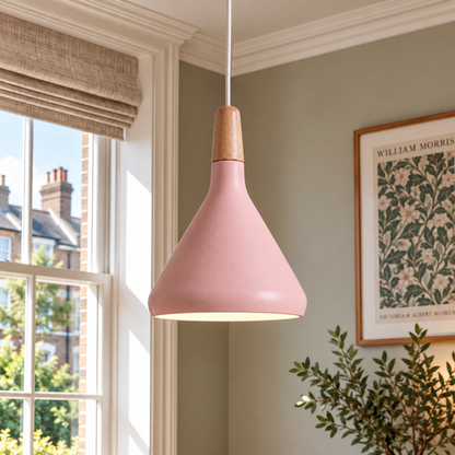 Nordic Wood Pendant Light