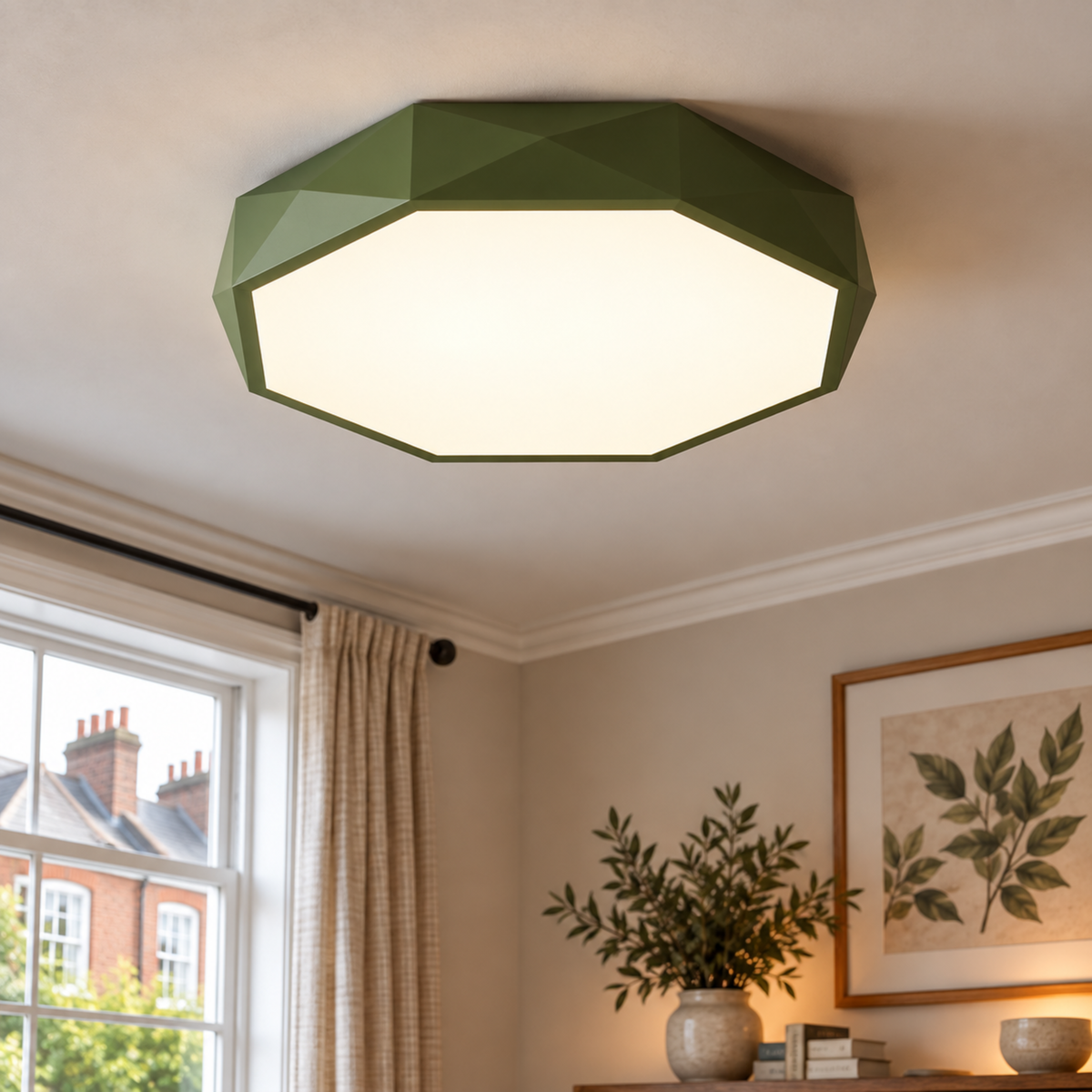 Modern Abstract Scandinavian Ceiling Light