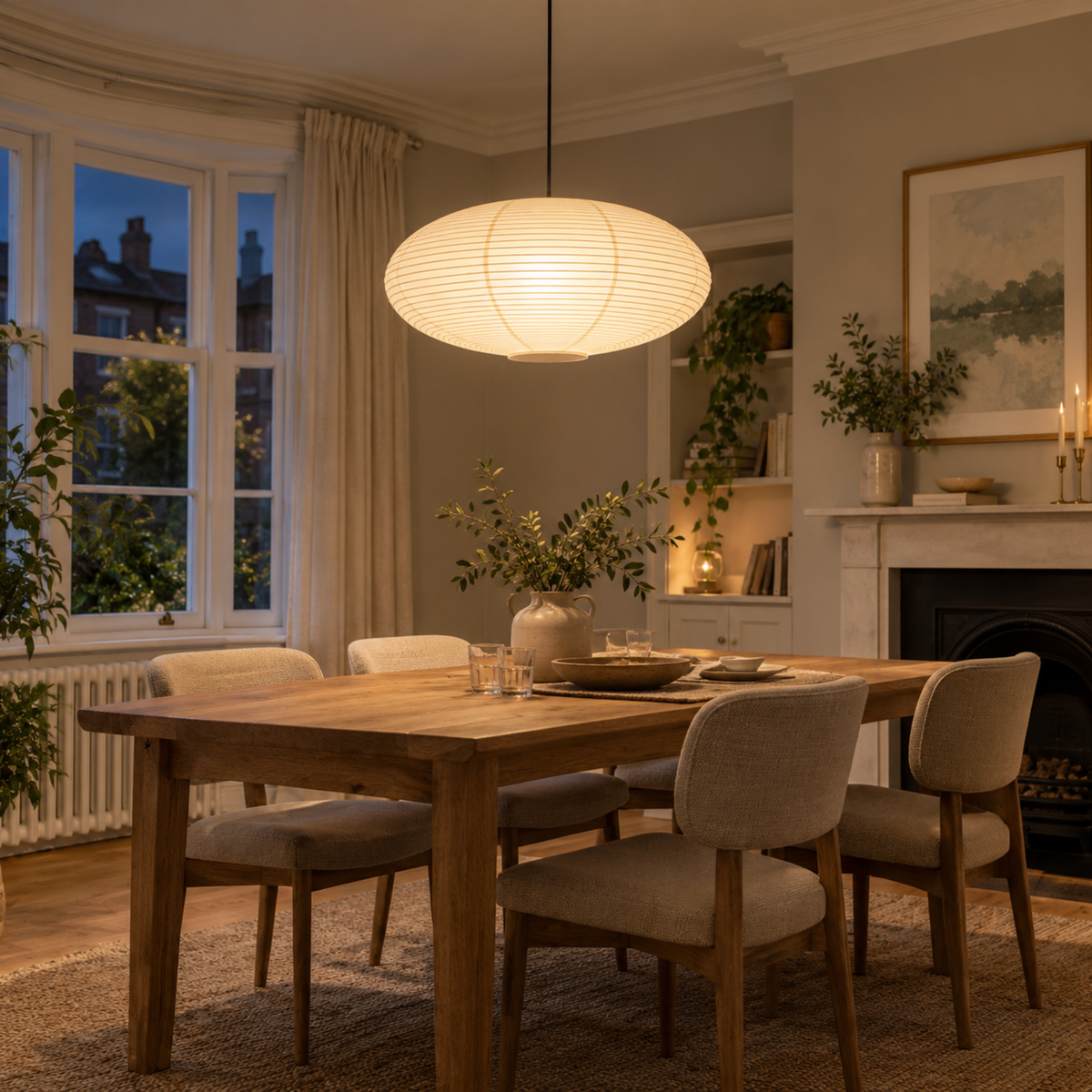 Wabi Paper LED Ceiling Light