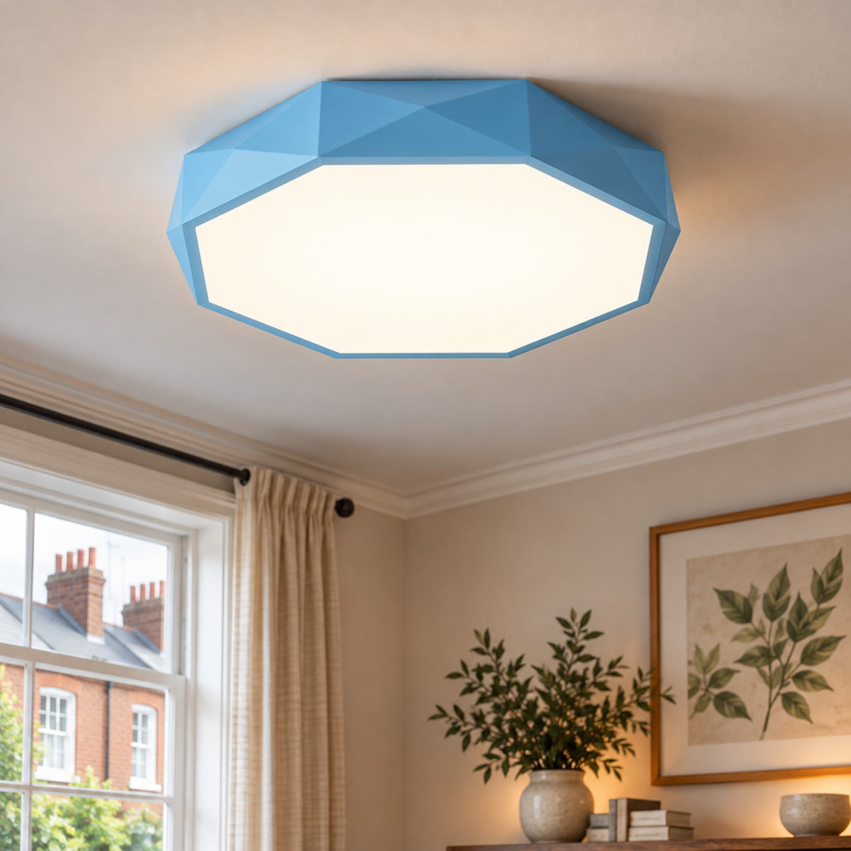 Modern Abstract Scandinavian Ceiling Light