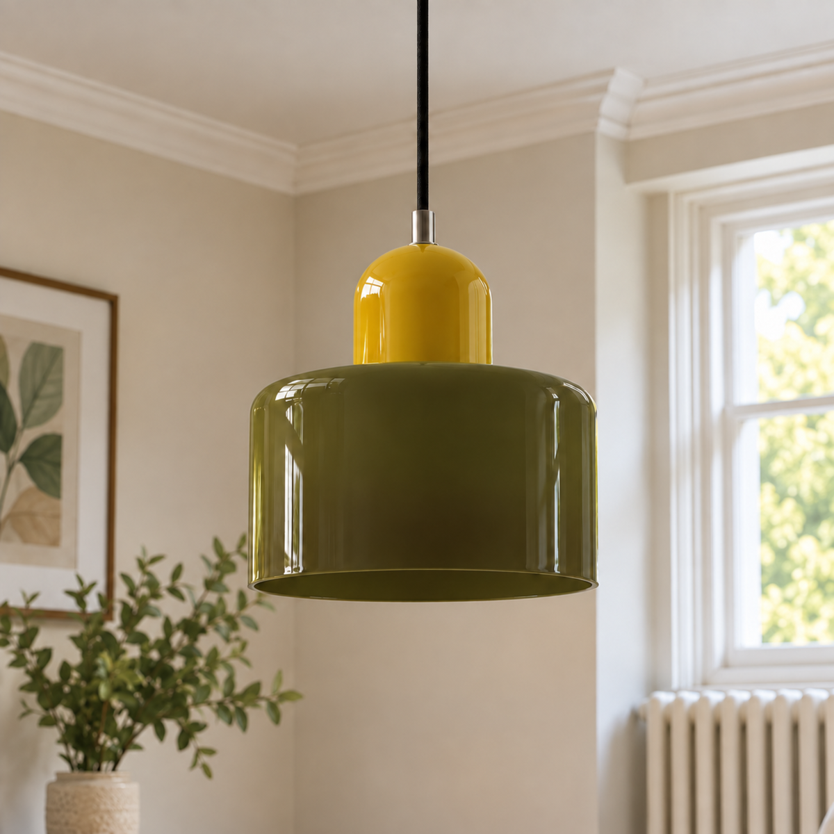 Halo Glass Pendant Light