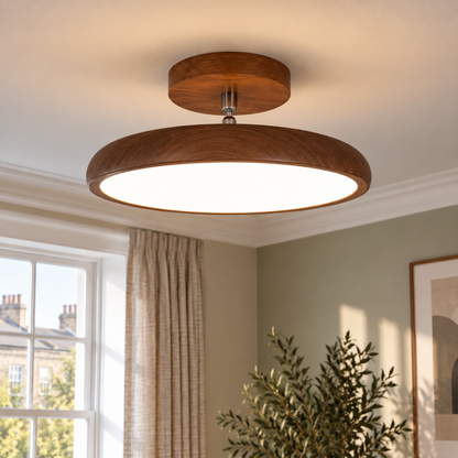 Round Retro Ceiling Light