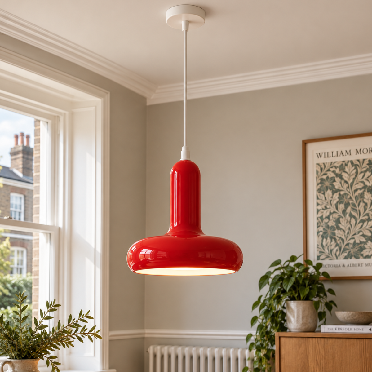 Modern Nordic Mushroom Pendant Light