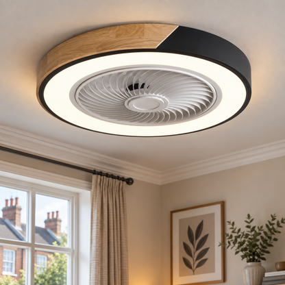 Quiet Ceiling Fan with LED Light