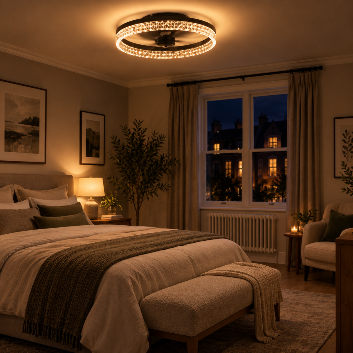 LED Ceiling Fan Light