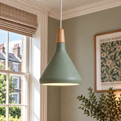 Nordic Wood Pendant Light