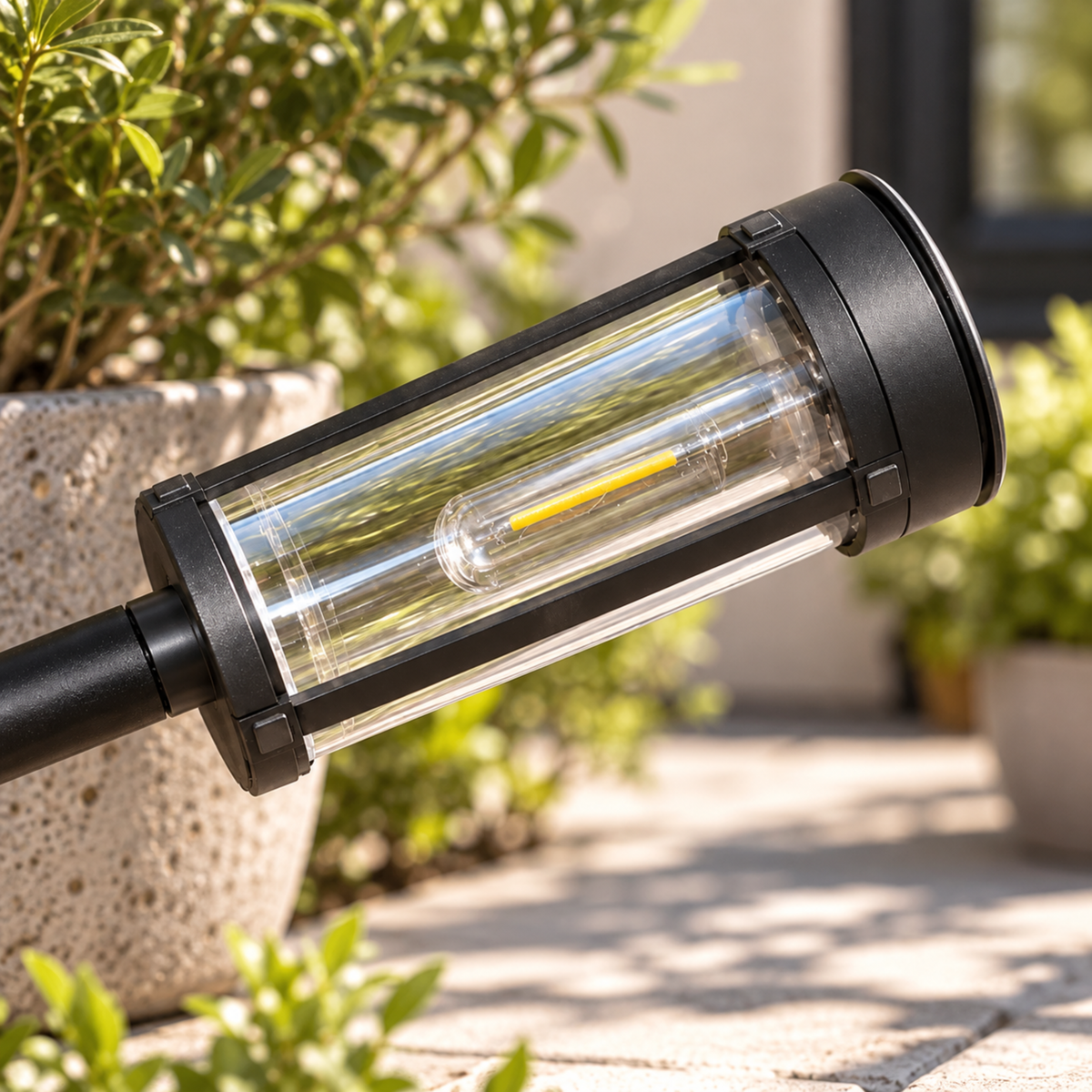 Solar-Powered Outdoor Light