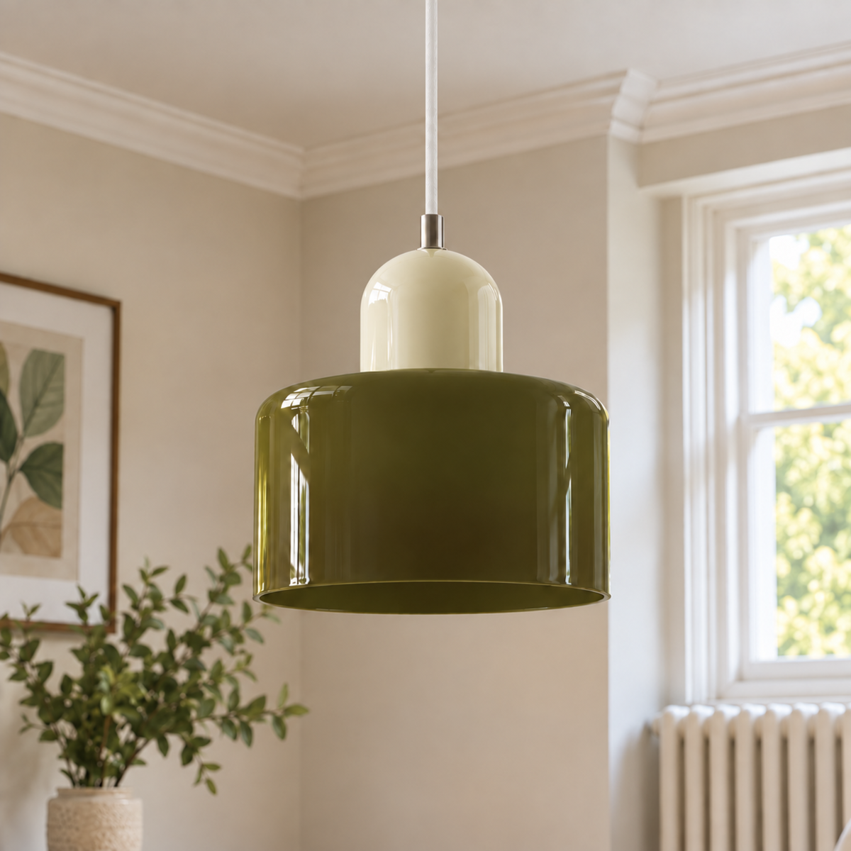 Halo Glass Pendant Light