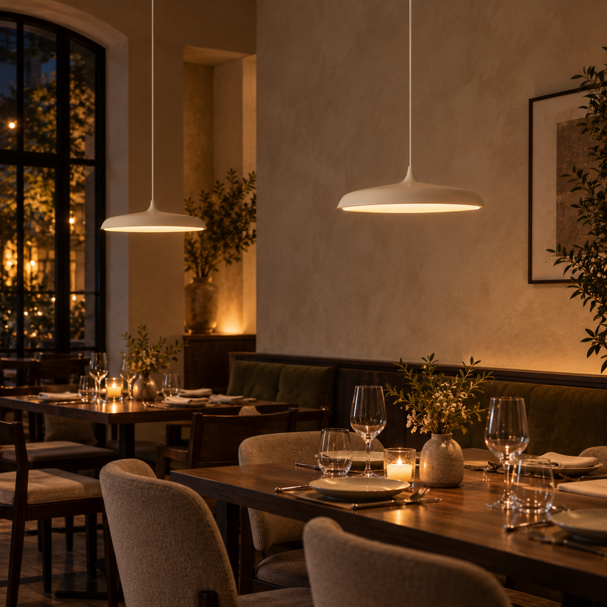 Modern Metal LED Pendant Light