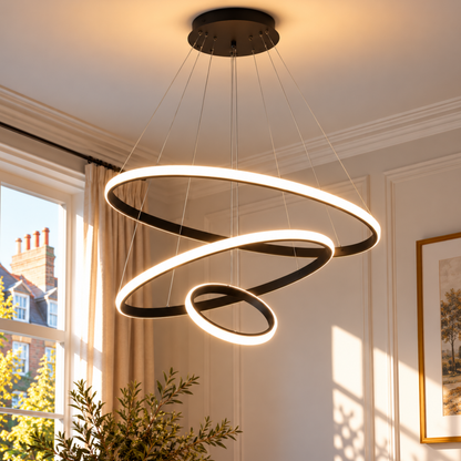Modern LED Ring Chandelier