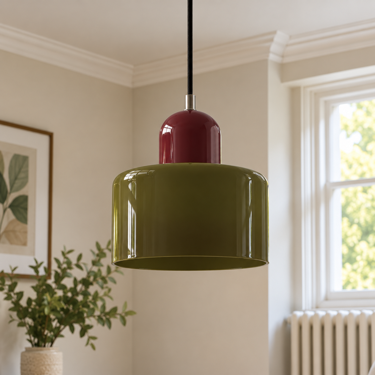 Halo Glass Pendant Light